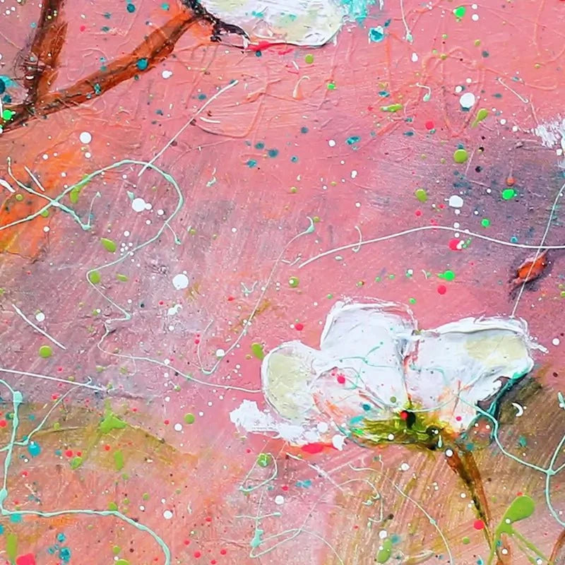 Delicate Pink Blossoms Framed Art Print Delicate Pink Blossoms Framed Art Print wall art product Studio Paint-Ing