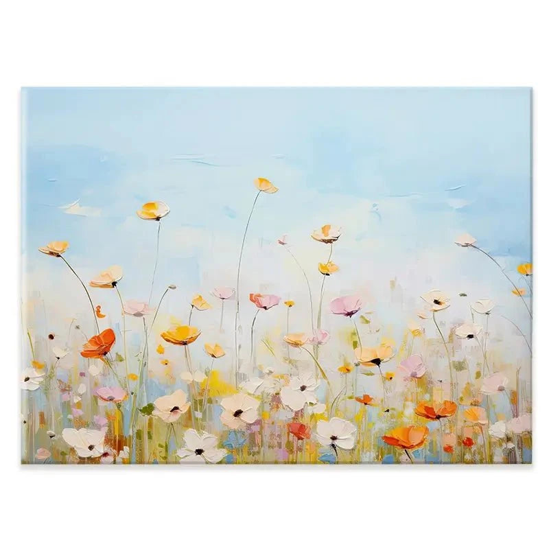 Delicate Wildflowers Canvas Print Delicate Wildflowers Canvas Print wall art product Gina Kelly - Independent