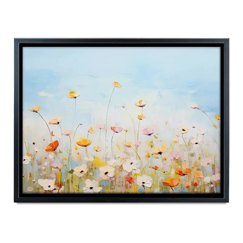 Delicate Wildflowers Canvas Print Delicate Wildflowers Canvas Print wall art product Gina Kelly - Independent