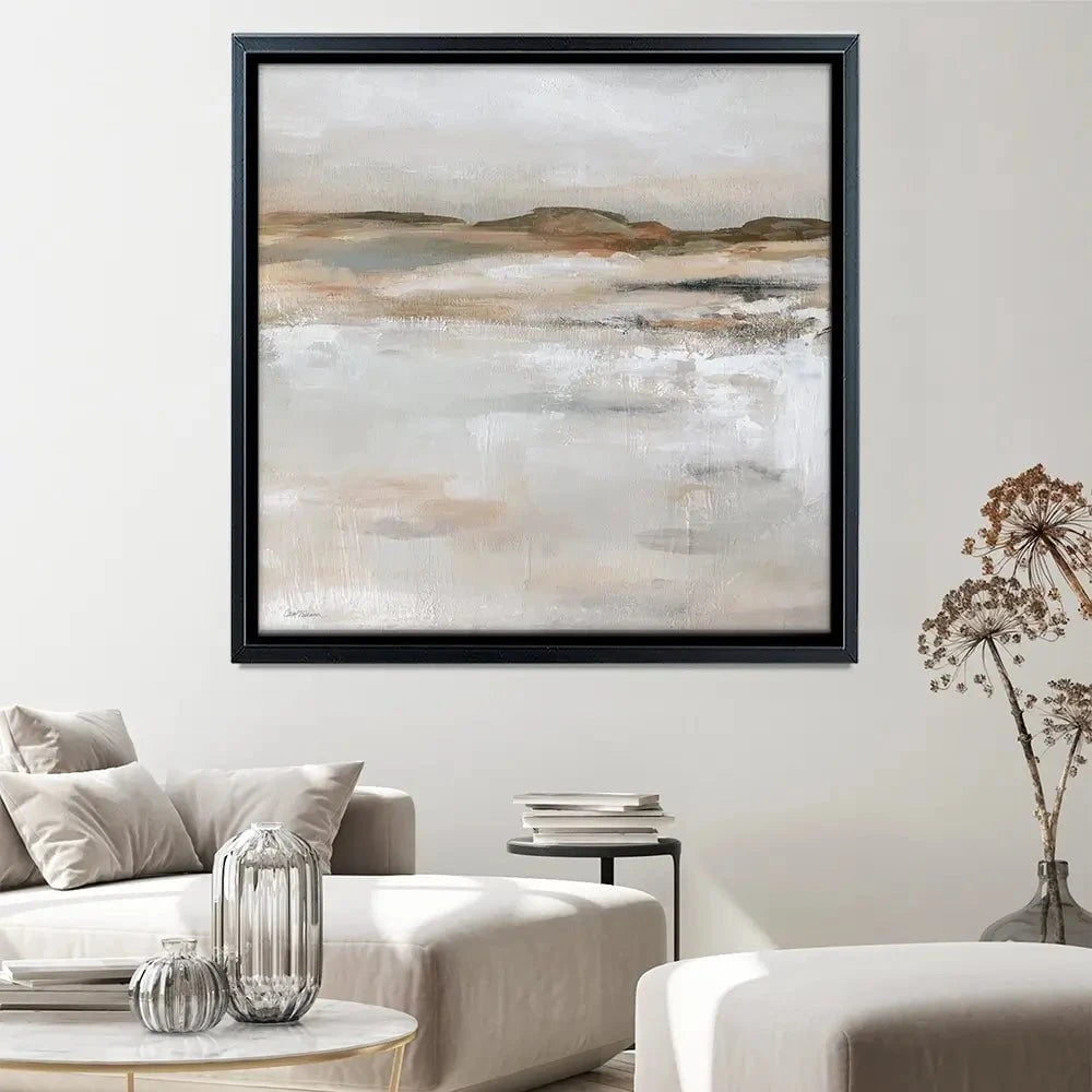 Desert Floor Square Canvas Print Desert Floor Square Canvas Print wall art product Carol Robinson