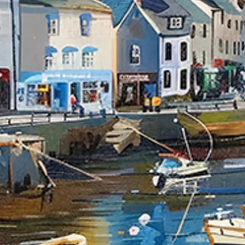 Devon Harbour Canvas Print Devon Harbour Canvas Print wall art product David Alexander Elder