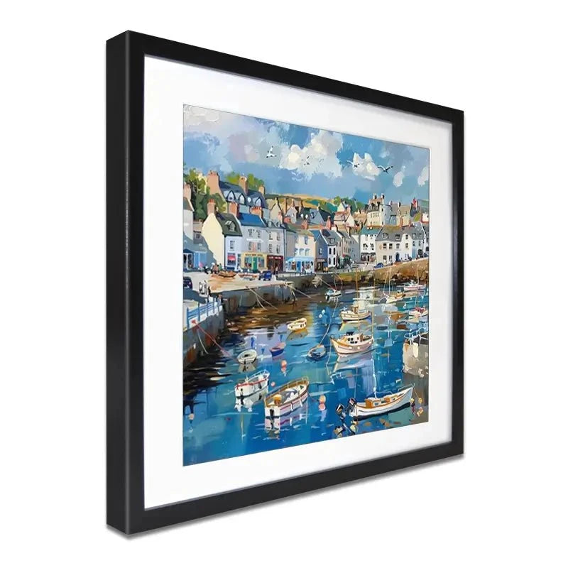 Devon Harbour Framed Art Print Devon Harbour Framed Art Print wall art product David Alexander Elder