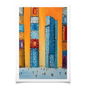 Didn't It Rain Art Print Didn't It Rain Art Print wall art product Ekaterina Ermilkina