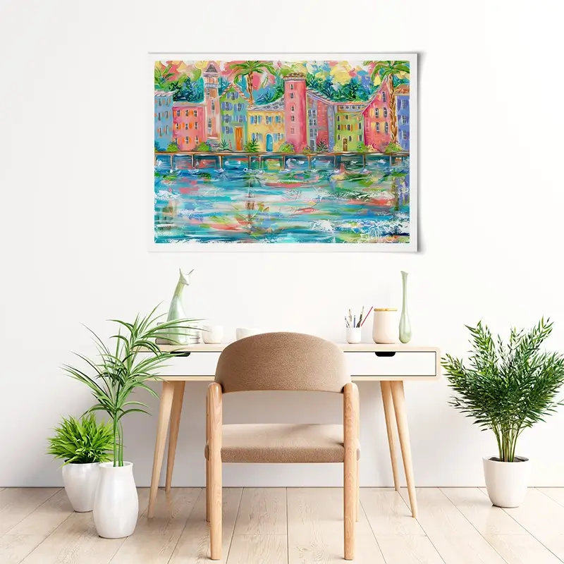 Dock City Art Print Dock City Art Print wall art product Estelle Grengs - Independent