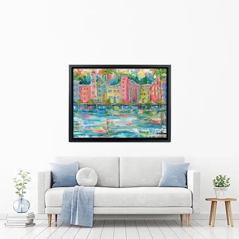 Dock City Canvas Print Dock City Canvas Print wall art product Estelle Grengs - Independent
