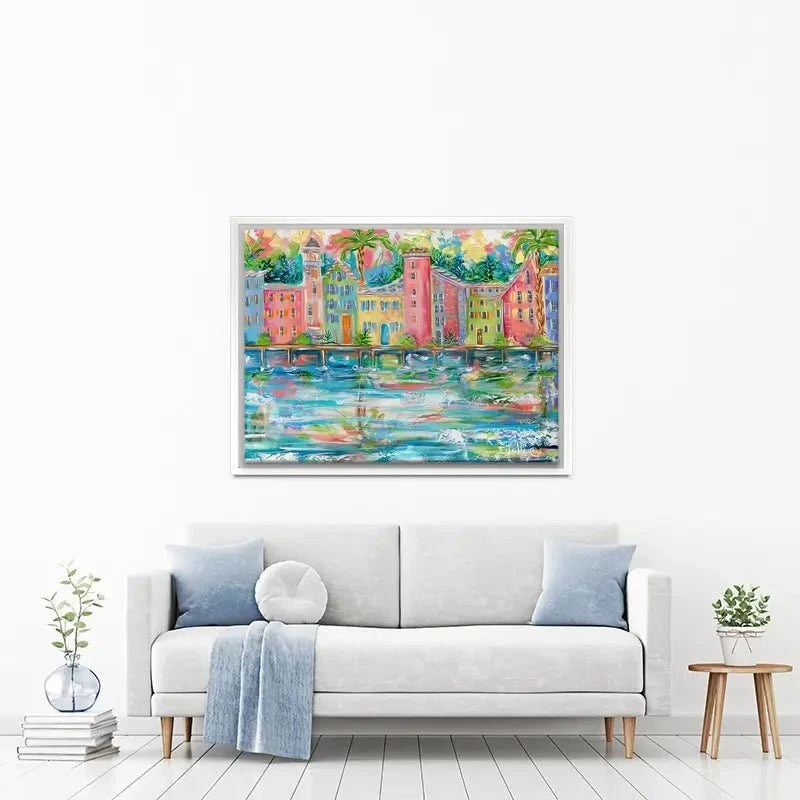 Dock City Canvas Print Dock City Canvas Print wall art product Estelle Grengs - Independent