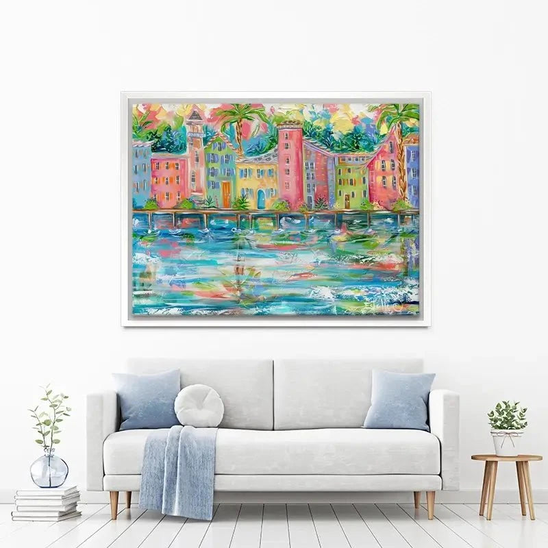 Dock City Canvas Print Dock City Canvas Print wall art product Estelle Grengs - Independent