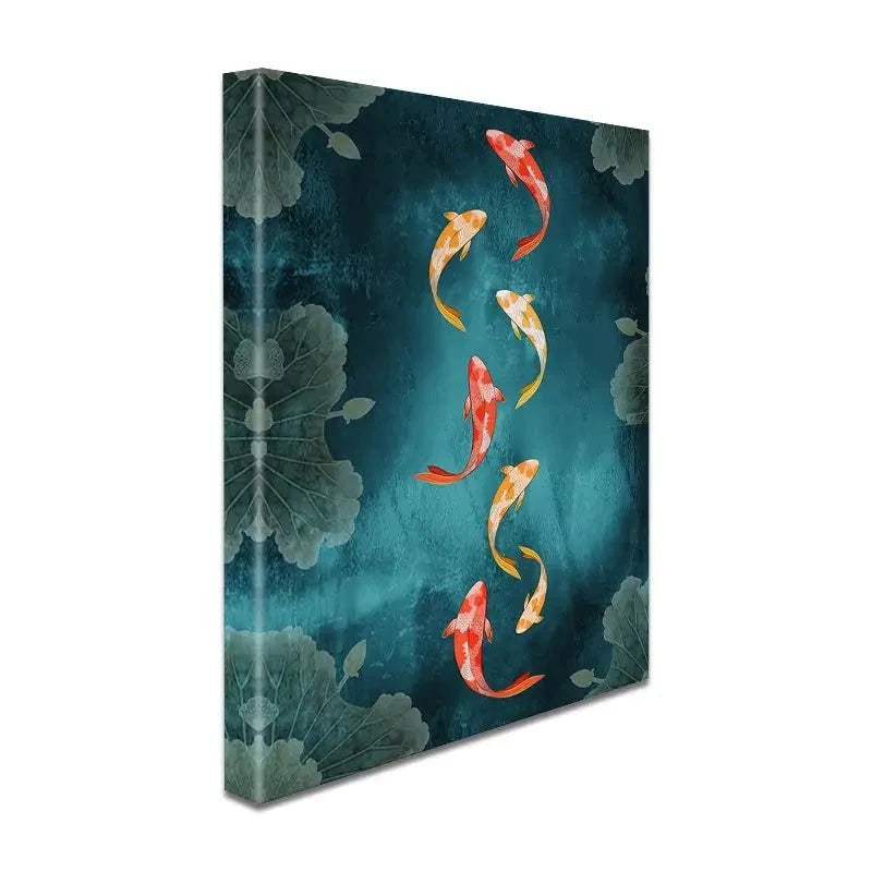 Don't Be Koi Canvas Print Don't Be Koi Canvas Print wall art product Abubkr Mohamed / Shutterstock
