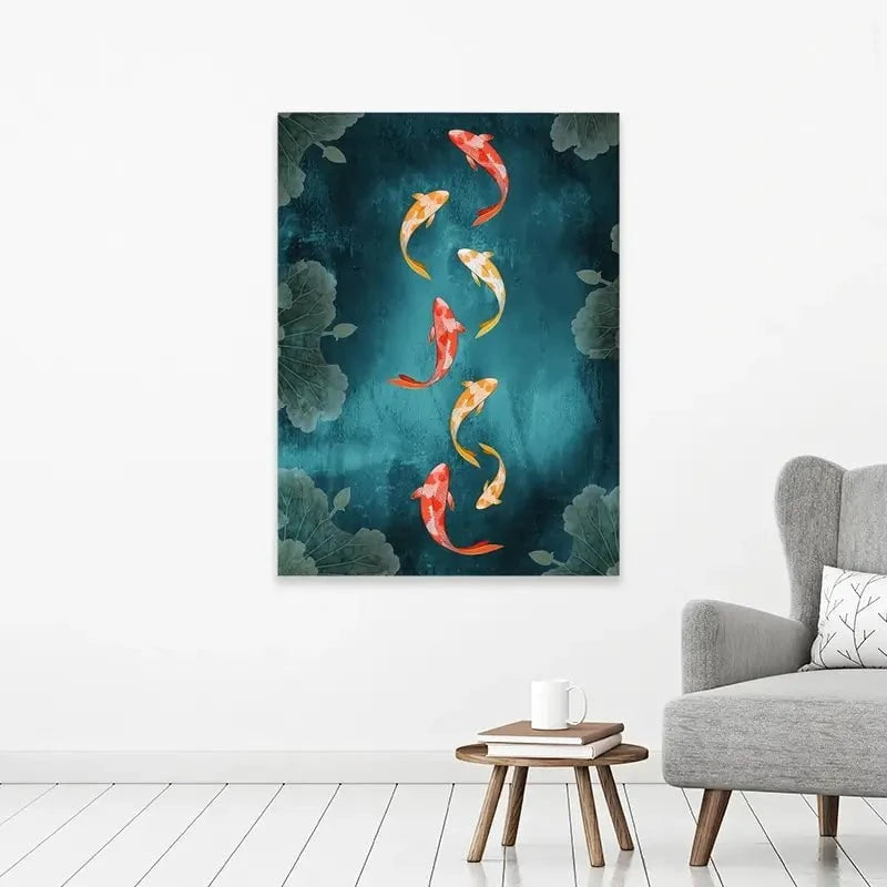 Don't Be Koi Canvas Print Don't Be Koi Canvas Print wall art product Abubkr Mohamed / Shutterstock