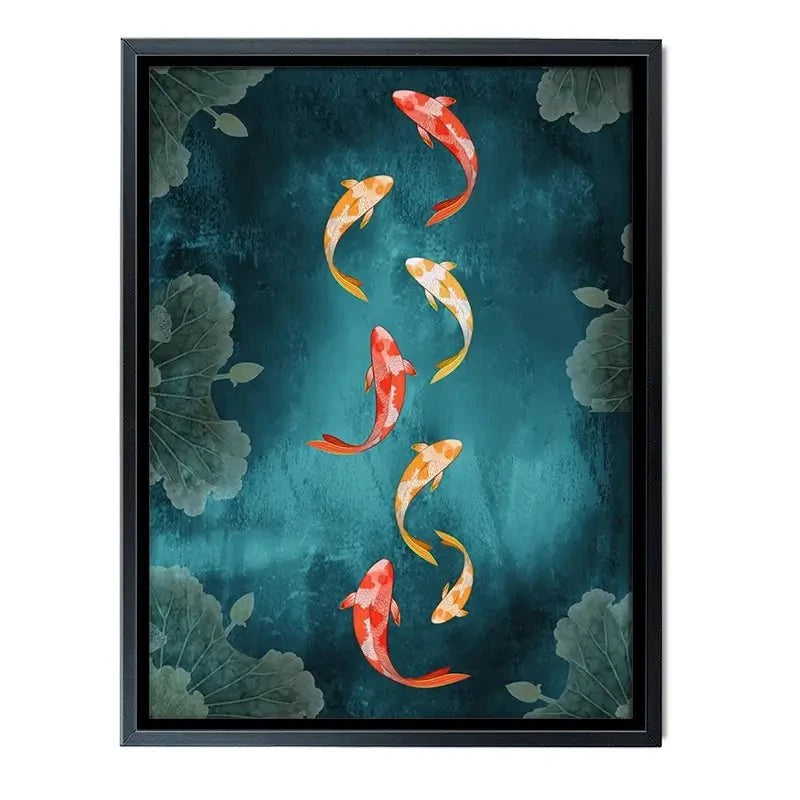Don't Be Koi Canvas Print Don't Be Koi Canvas Print wall art product Abubkr Mohamed / Shutterstock