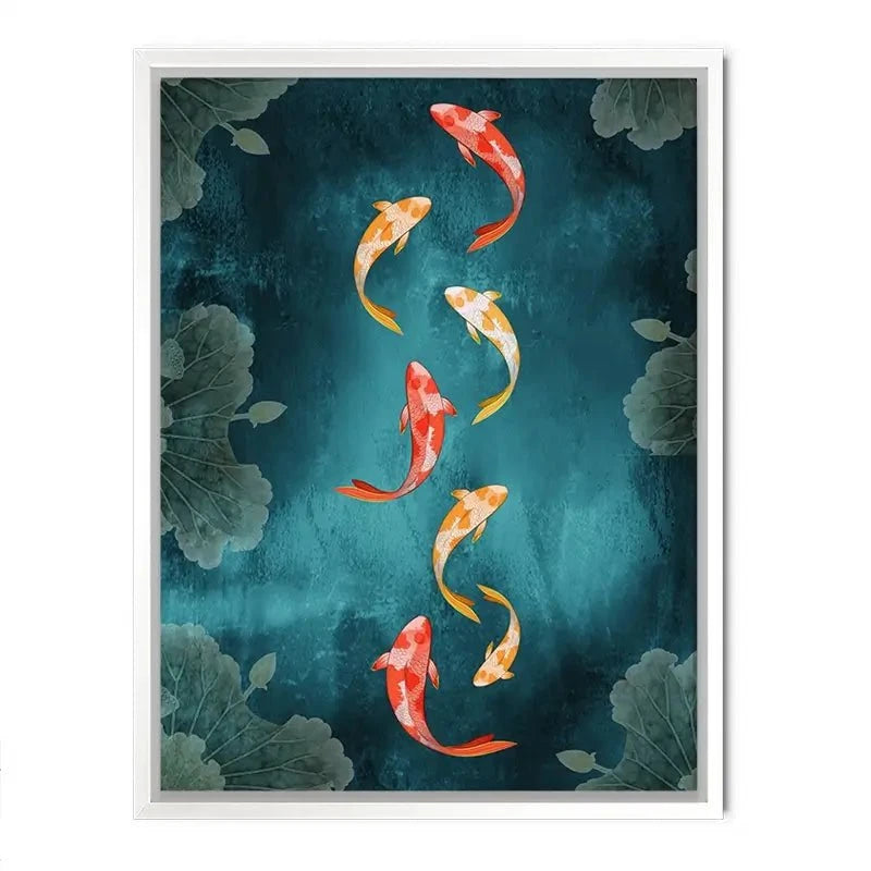 Don't Be Koi Canvas Print Don't Be Koi Canvas Print wall art product Abubkr Mohamed / Shutterstock