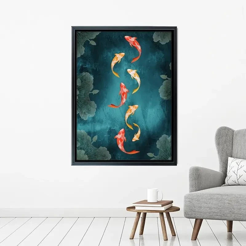 Don't Be Koi Canvas Print Don't Be Koi Canvas Print wall art product Abubkr Mohamed / Shutterstock