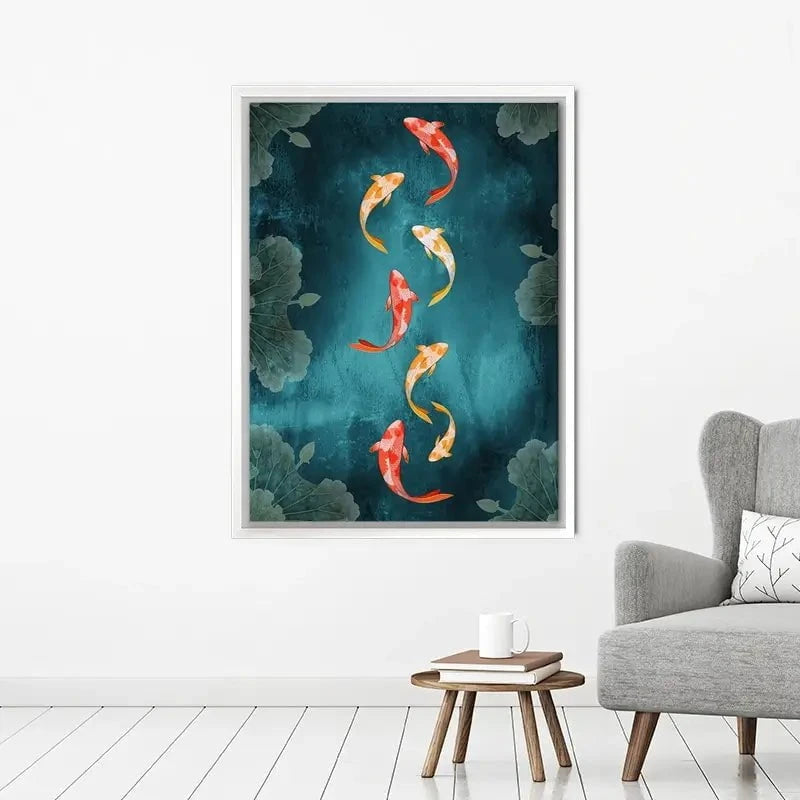 Don't Be Koi Canvas Print Don't Be Koi Canvas Print wall art product Abubkr Mohamed / Shutterstock