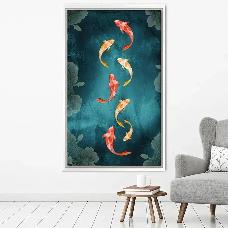 Don't Be Koi Canvas Print Don't Be Koi Canvas Print wall art product Abubkr Mohamed / Shutterstock