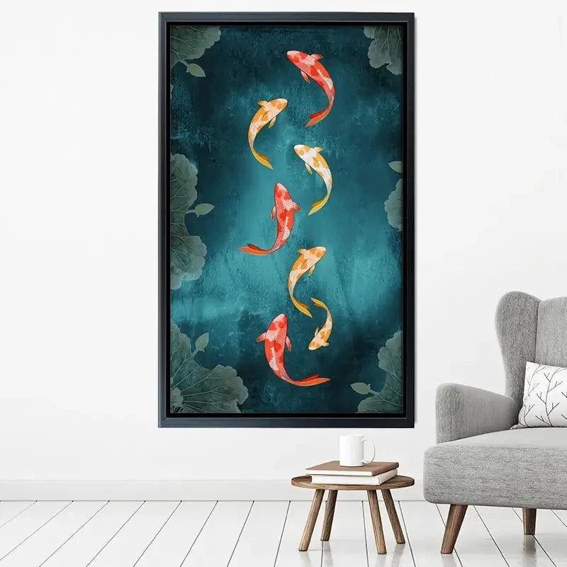 Don't Be Koi Canvas Print Don't Be Koi Canvas Print wall art product Abubkr Mohamed / Shutterstock