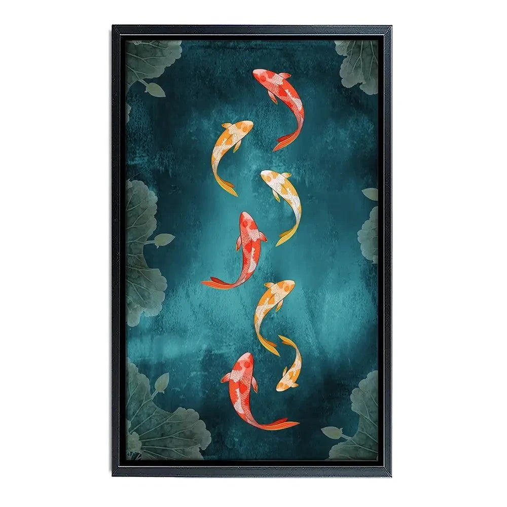 Don't Be Koi Canvas Print Don't Be Koi Canvas Print wall art product Abubkr Mohamed / Shutterstock