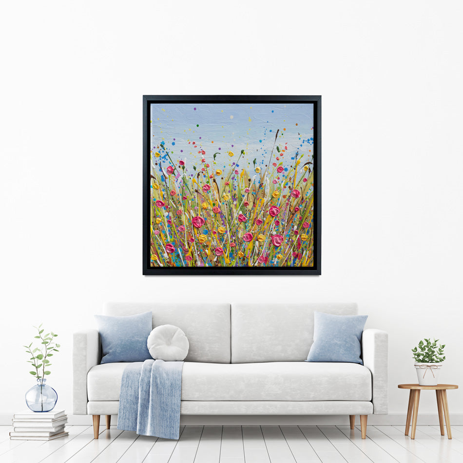 Dotted Meadow 4 Canvas Print Dotted Meadow 4 Canvas Print wall art product Olga Tkachyk