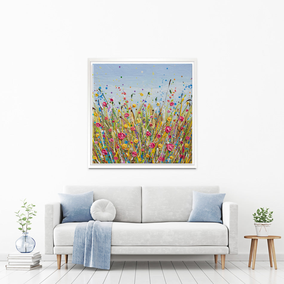 Dotted Meadow 4 Canvas Print Dotted Meadow 4 Canvas Print wall art product Olga Tkachyk