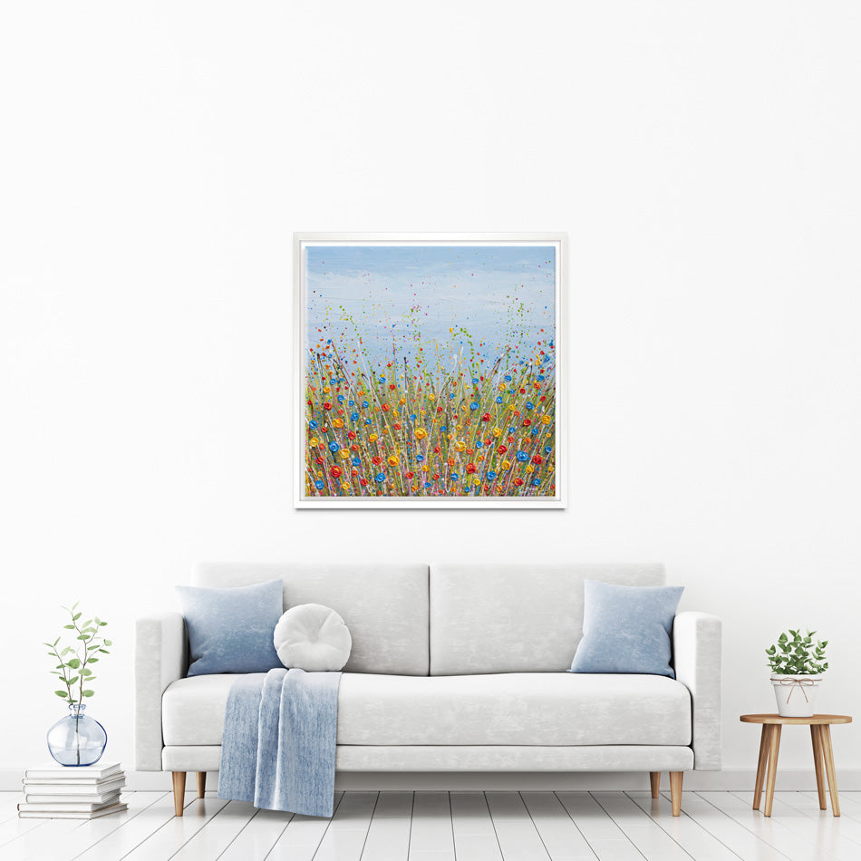 Dotted Meadow 6 Canvas Print Dotted Meadow 6 Canvas Print wall art product Olga Tkachyk
