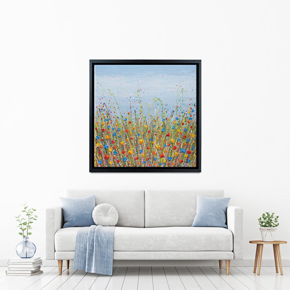 Dotted Meadow 6 Canvas Print Dotted Meadow 6 Canvas Print wall art product Olga Tkachyk