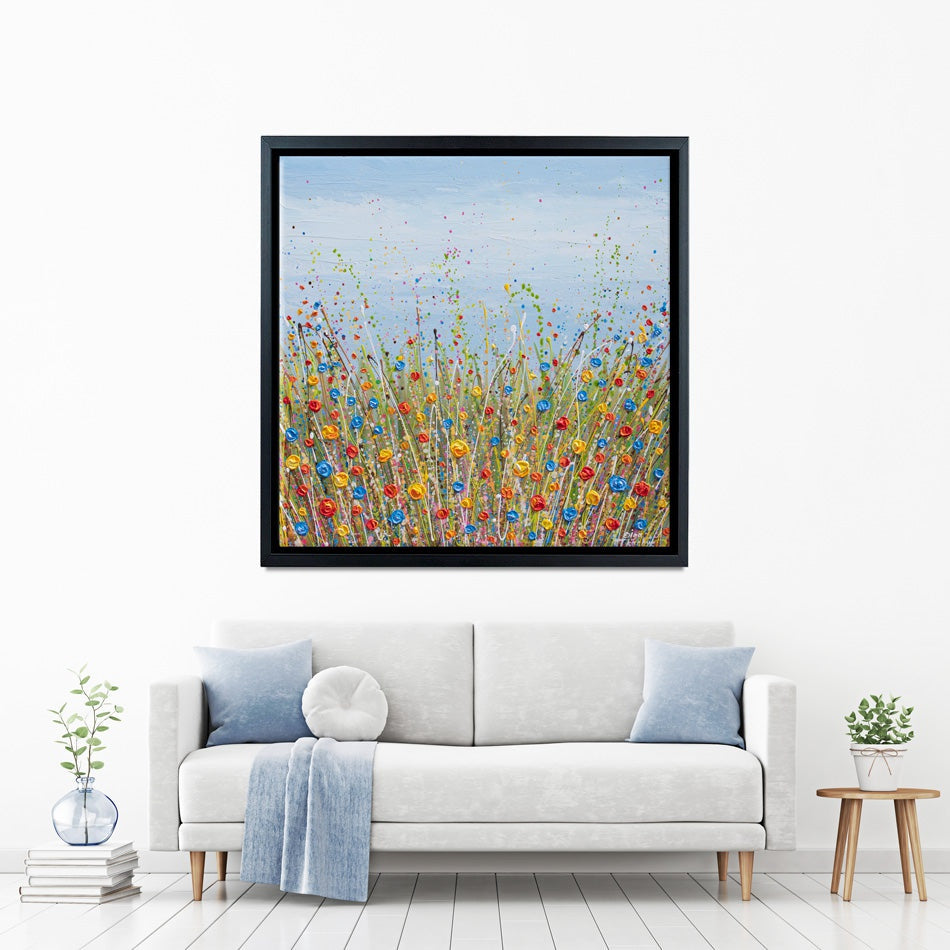 Dotted Meadow 6 Canvas Print Dotted Meadow 6 Canvas Print wall art product Olga Tkachyk