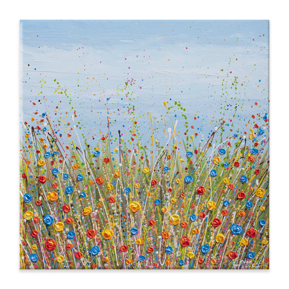 Dotted Meadow 6 Canvas Print Dotted Meadow 6 Canvas Print wall art product Olga Tkachyk