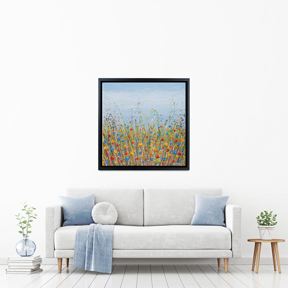 Dotted Meadow 6 Canvas Print Dotted Meadow 6 Canvas Print wall art product Olga Tkachyk