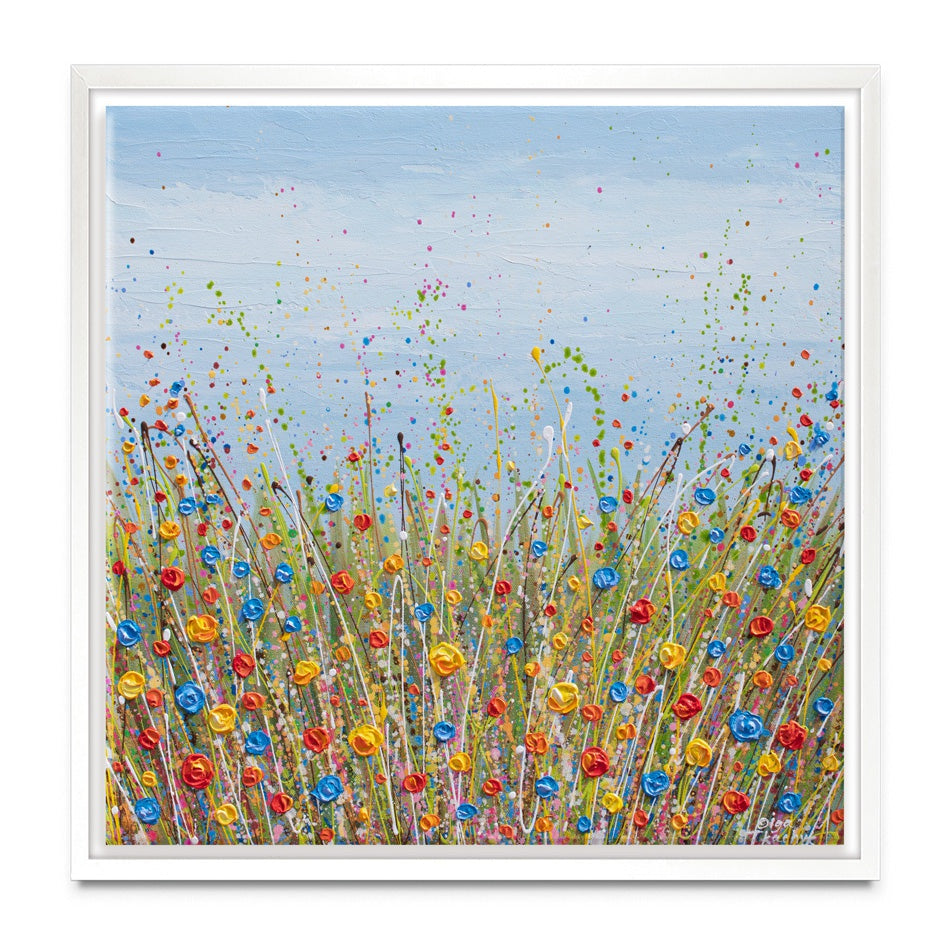 Dotted Meadow 6 Canvas Print Dotted Meadow 6 Canvas Print wall art product Olga Tkachyk