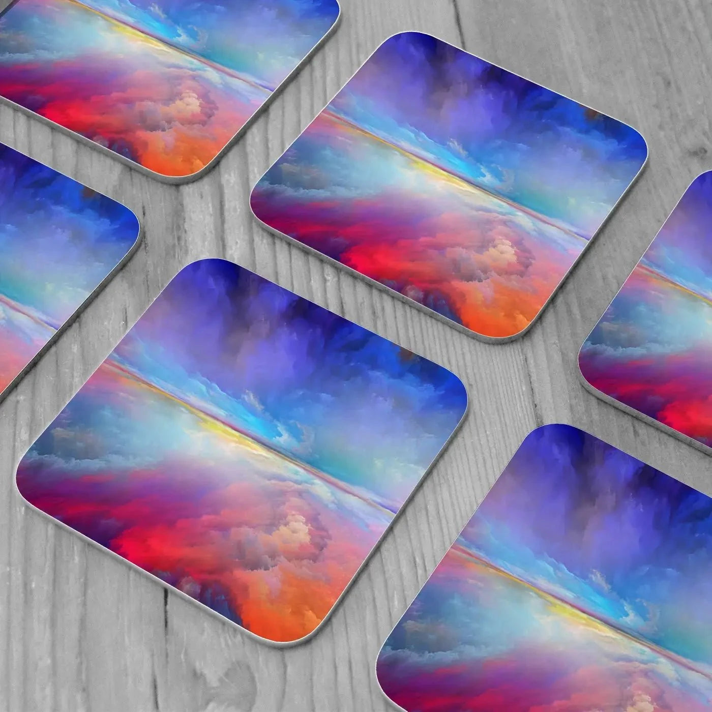Dream Land Coaster Set Dream Land Coaster Set wall art product agsandrew / Shutterstock