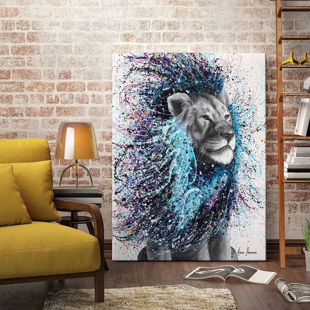 Dream Of A Lion Canvas Print Dream Of A Lion Canvas Print wall art product Ashvin Harrison