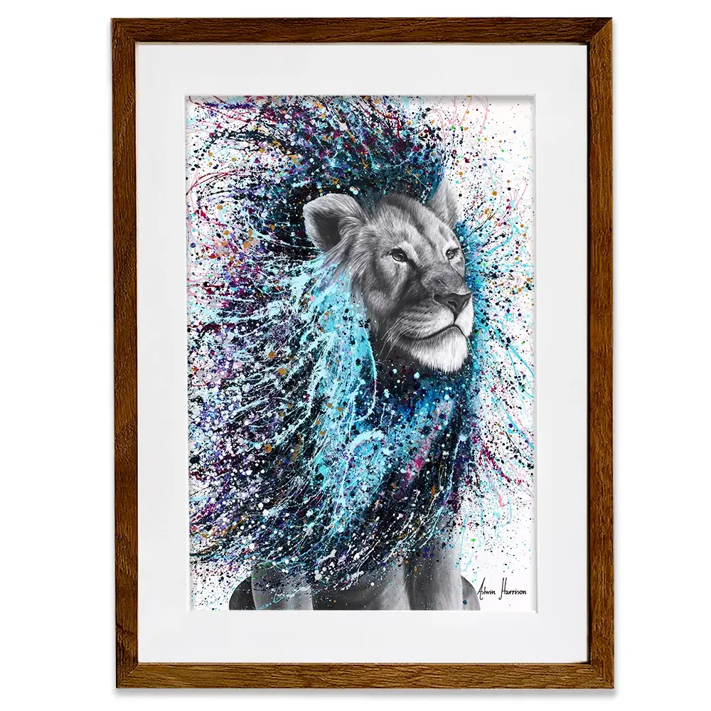 Dream Of A Lion Framed Art Print Dream Of A Lion Framed Art Print wall art product Ashvin Harrison