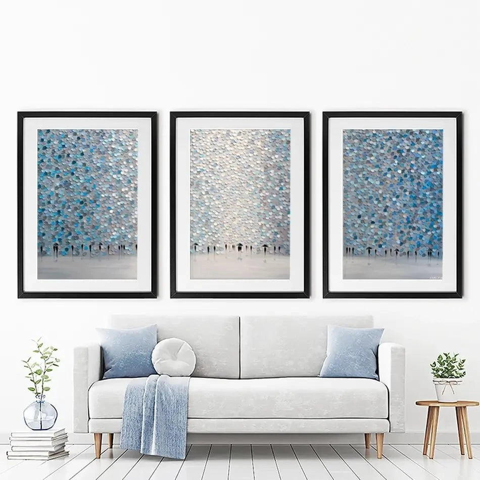 Dreaming Framed Art Print Trio Dreaming Framed Art Print Trio wall art product Ekaterina Ermilkina