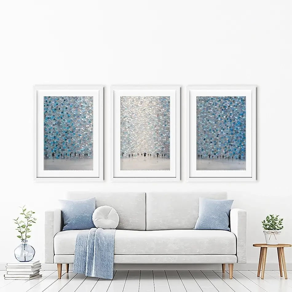 Dreaming Framed Art Print Trio Dreaming Framed Art Print Trio wall art product Ekaterina Ermilkina