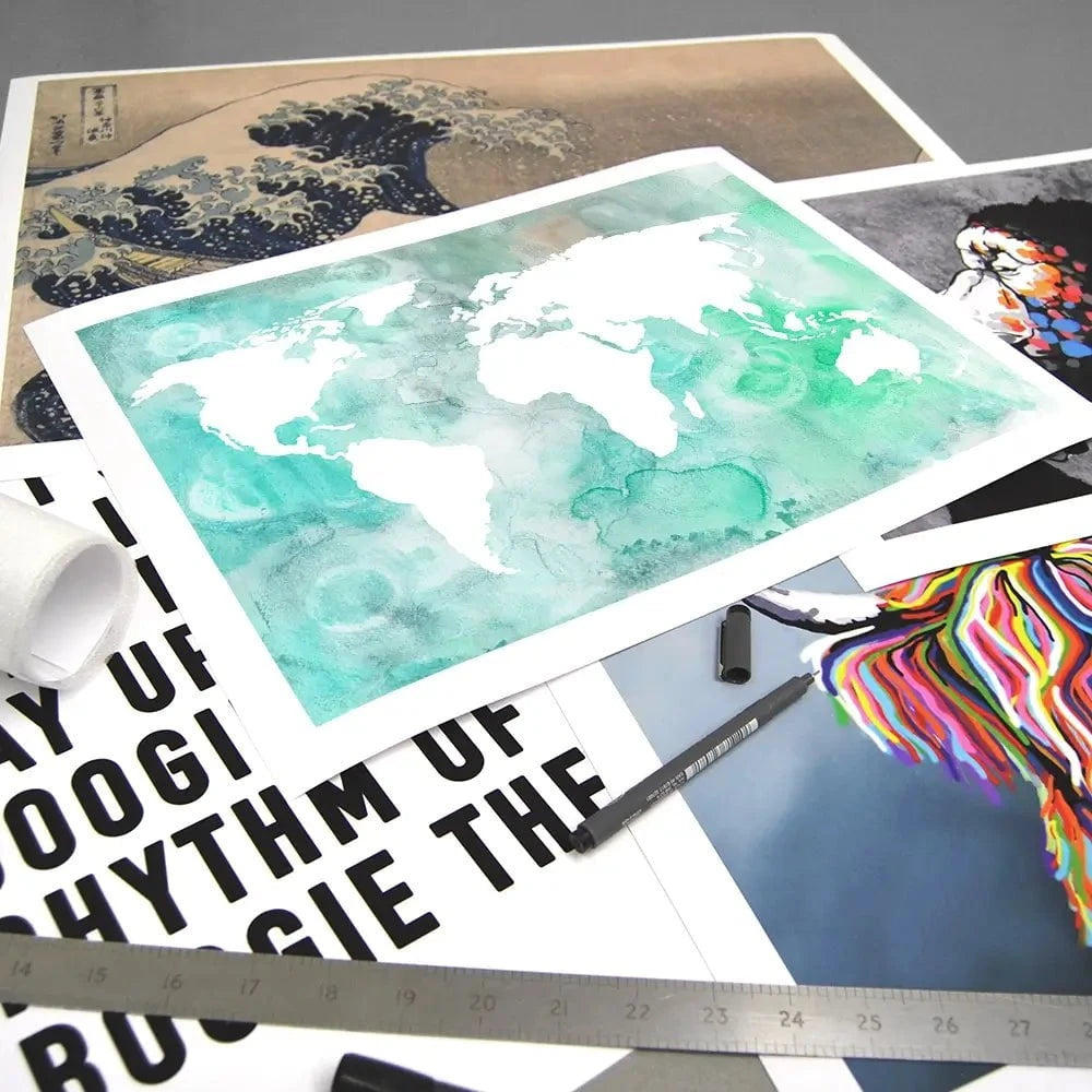 Dreaming Of Earth Art Print Dreaming Of Earth Art Print wall art product Melissa Wang