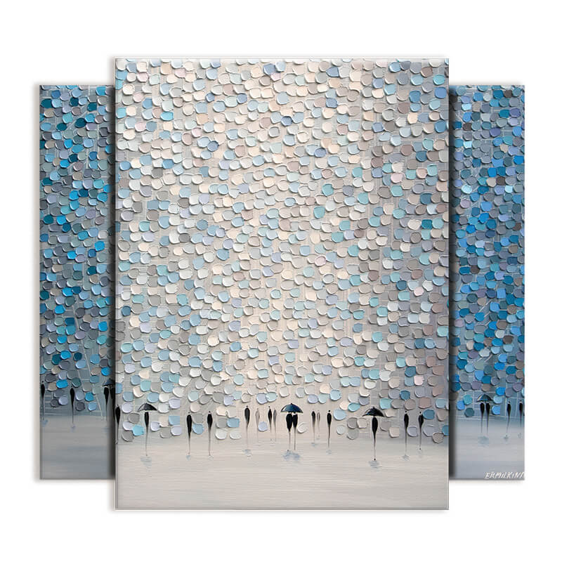 Dreaming Trio Canvas Print Dreaming Trio Canvas Print wall art product Ekaterina Ermilkina
