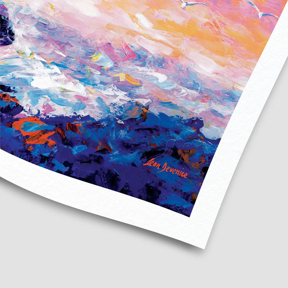 Dreams Of An Exotic Shore Art Print wall art product Leon Devenice