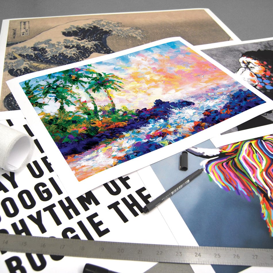 Dreams Of An Exotic Shore Art Print wall art product Leon Devenice