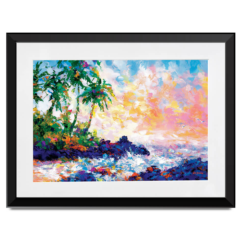 Dreams Of An Exotic Shore Framed Art Print Dreams Of An Exotic Shore Framed Art Print wall art product Leon Devenice