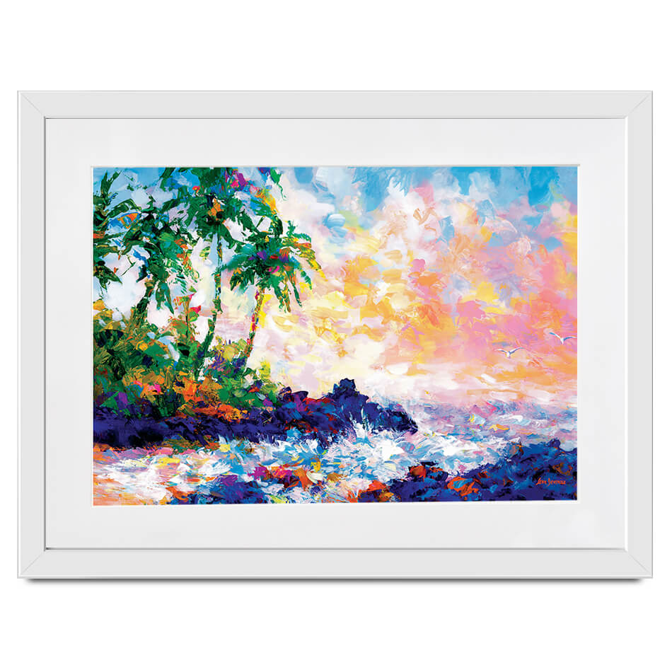 Dreams Of An Exotic Shore Framed Art Print Dreams Of An Exotic Shore Framed Art Print wall art product Leon Devenice