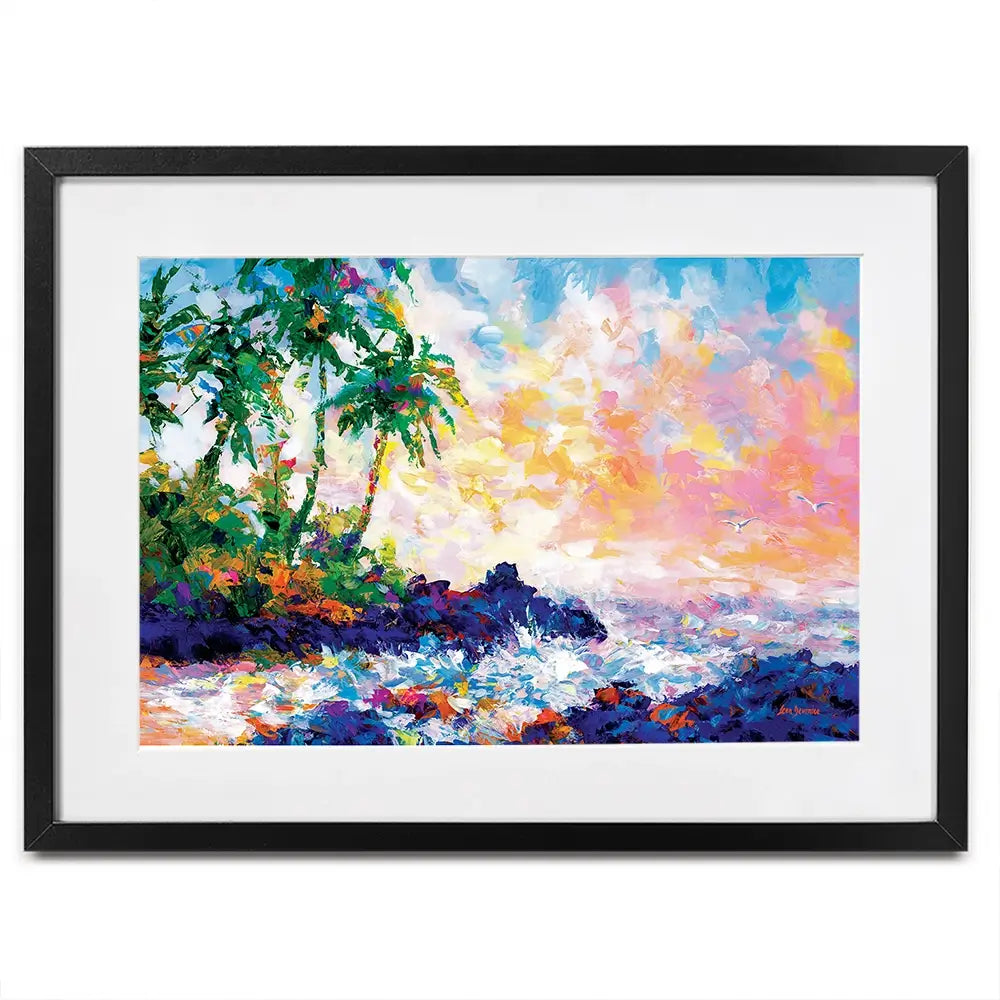 Dreams Of An Exotic Shore Framed Art Print Dreams Of An Exotic Shore Framed Art Print wall art product Leon Devenice