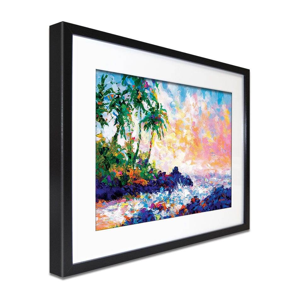 Dreams Of An Exotic Shore Framed Art Print wall art product Leon Devenice