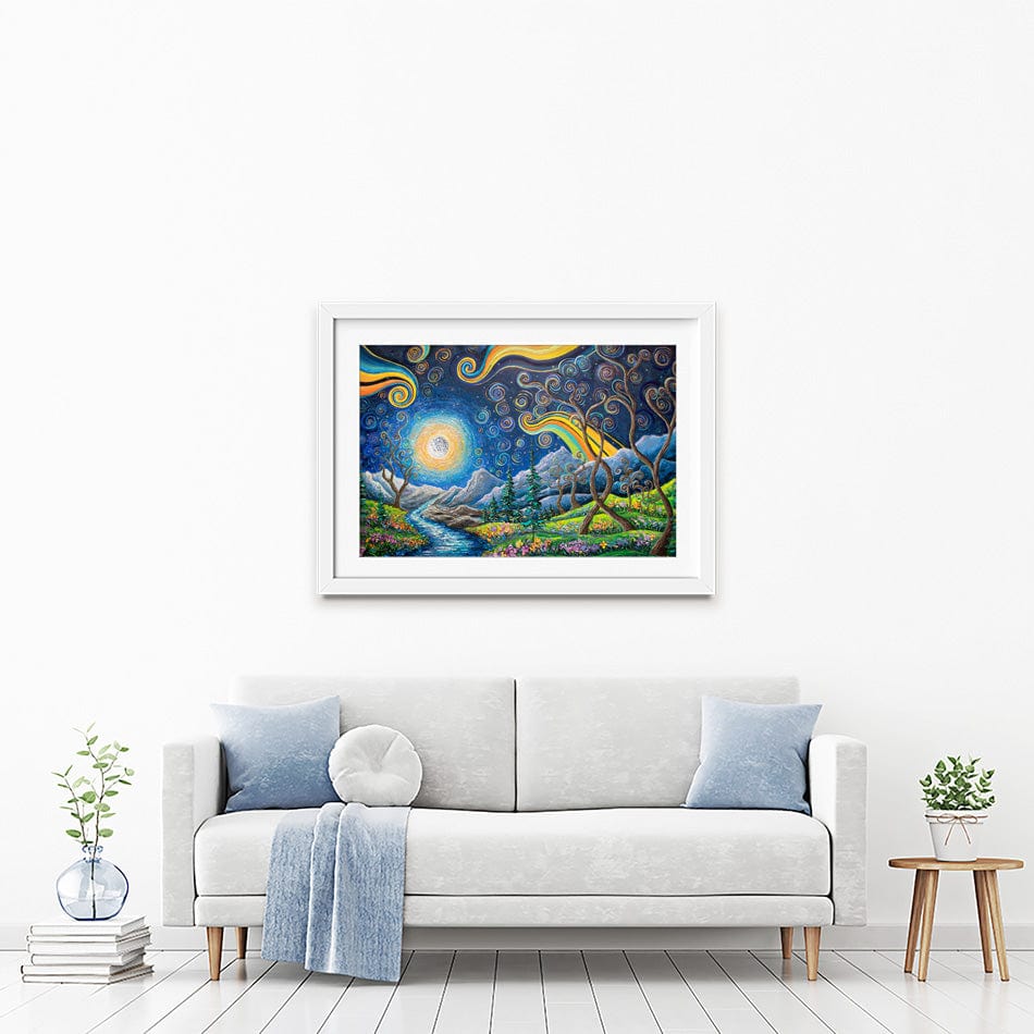 Dreamscape Framed Art Print wall art product Expression By Nada