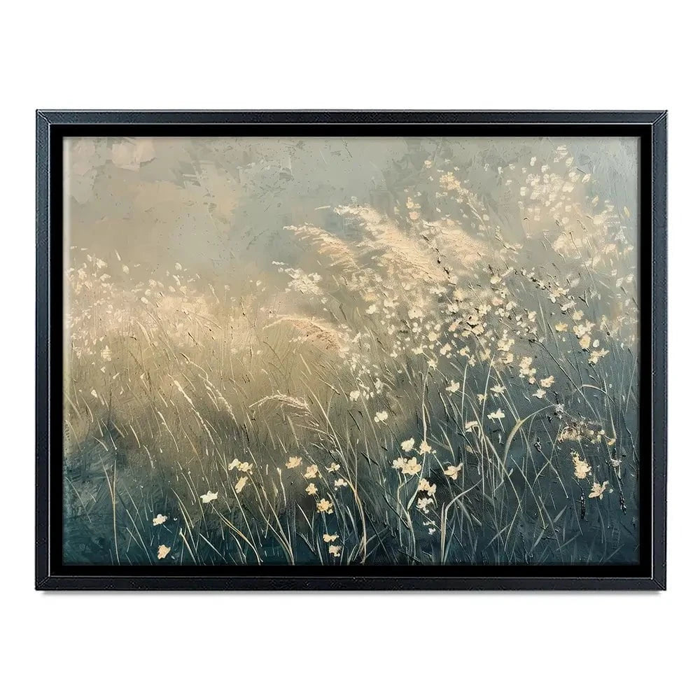 Dreamy Blue Field Canvas Print Dreamy Blue Field Canvas Print wall art product Arlington Prints - Independent