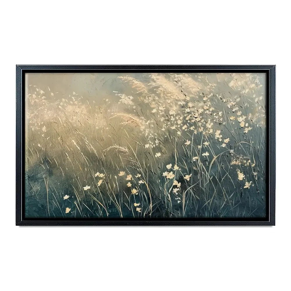 Dreamy Blue Field Canvas Print Dreamy Blue Field Canvas Print wall art product Arlington Prints - Independent