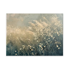 Dreamy Blue Field Canvas Print Dreamy Blue Field Canvas Print wall art product Arlington Prints - Independent