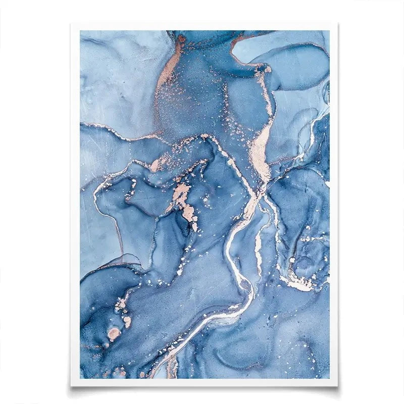 Dreamy Blue Marble Art Print Dreamy Blue Marble Art Print wall art product djero.adlibeshe yahoo.com / Shutterstock
