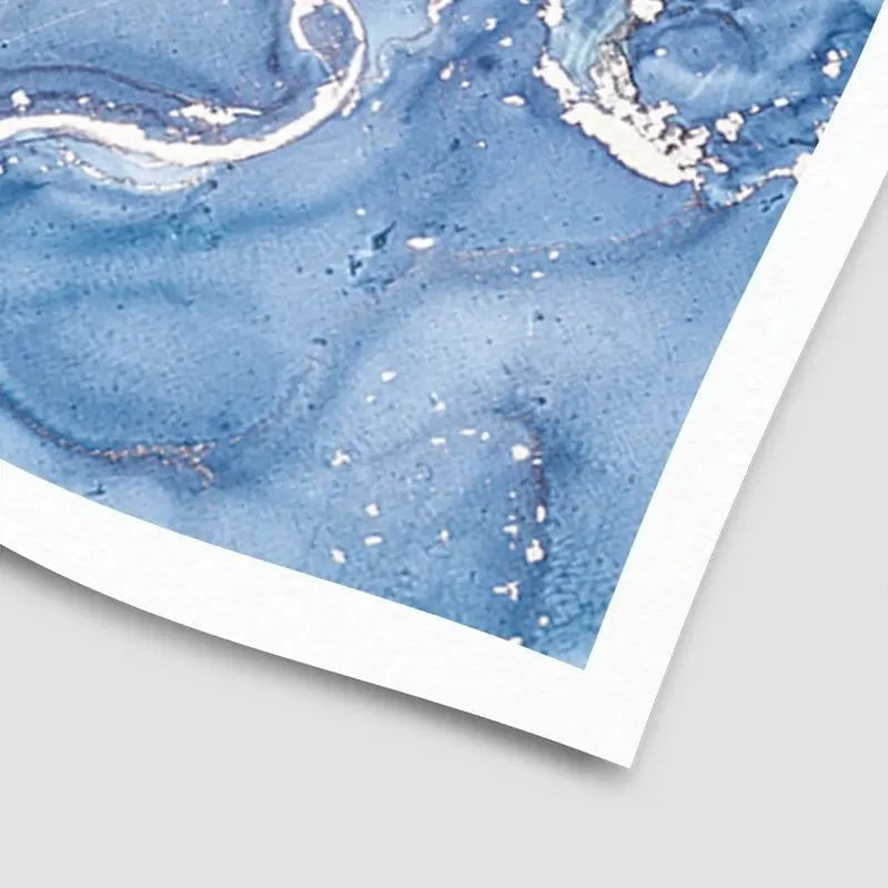 Dreamy Blue Marble Art Print Dreamy Blue Marble Art Print wall art product djero.adlibeshe yahoo.com / Shutterstock