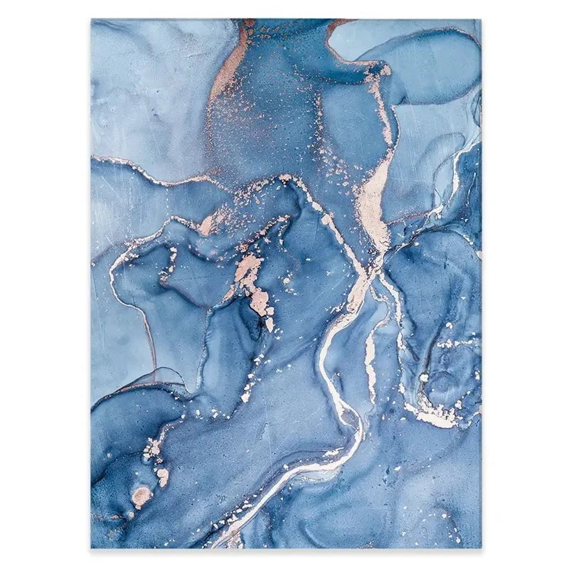 Dreamy Blue Marble Canvas Print Dreamy Blue Marble Canvas Print wall art product djero.adlibeshe yahoo.com / Shutterstock