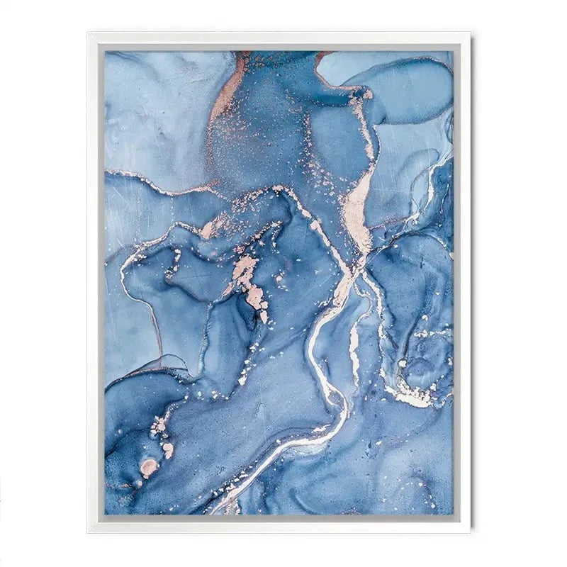 Dreamy Blue Marble Canvas Print Dreamy Blue Marble Canvas Print wall art product djero.adlibeshe yahoo.com / Shutterstock