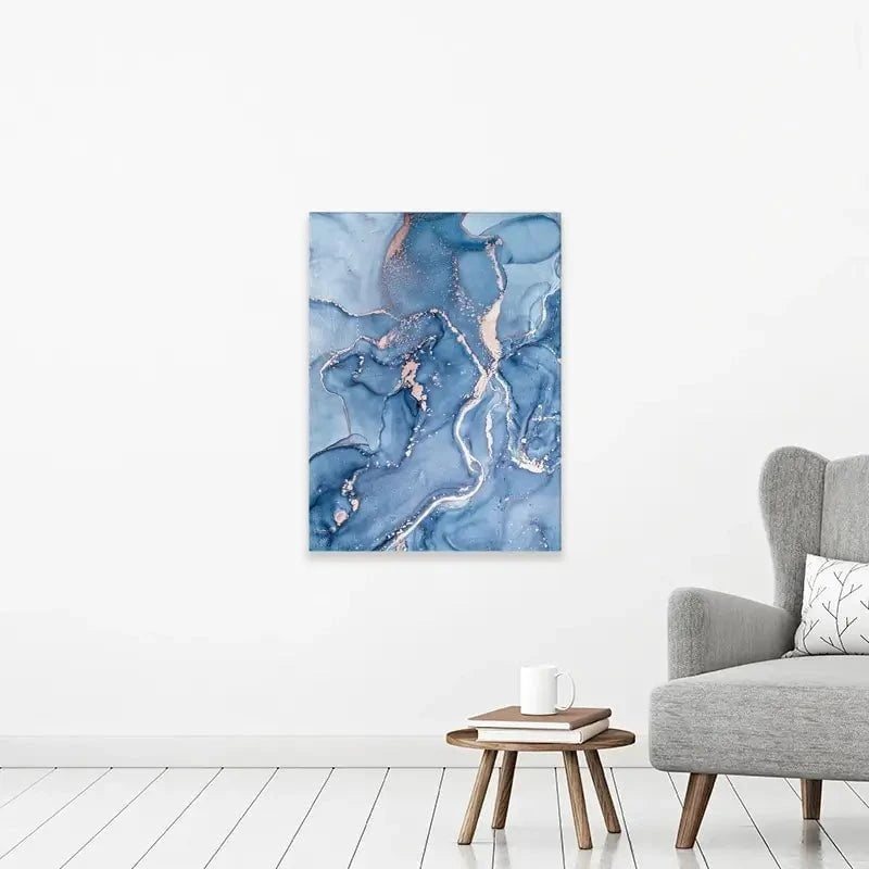 Dreamy Blue Marble Canvas Print Dreamy Blue Marble Canvas Print wall art product djero.adlibeshe yahoo.com / Shutterstock